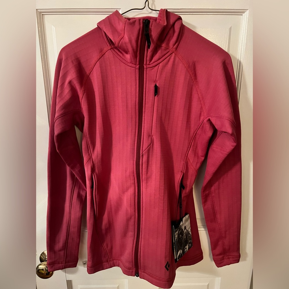 Black Diamond W Factor Fleece Hoody - Wild Rose - XS
